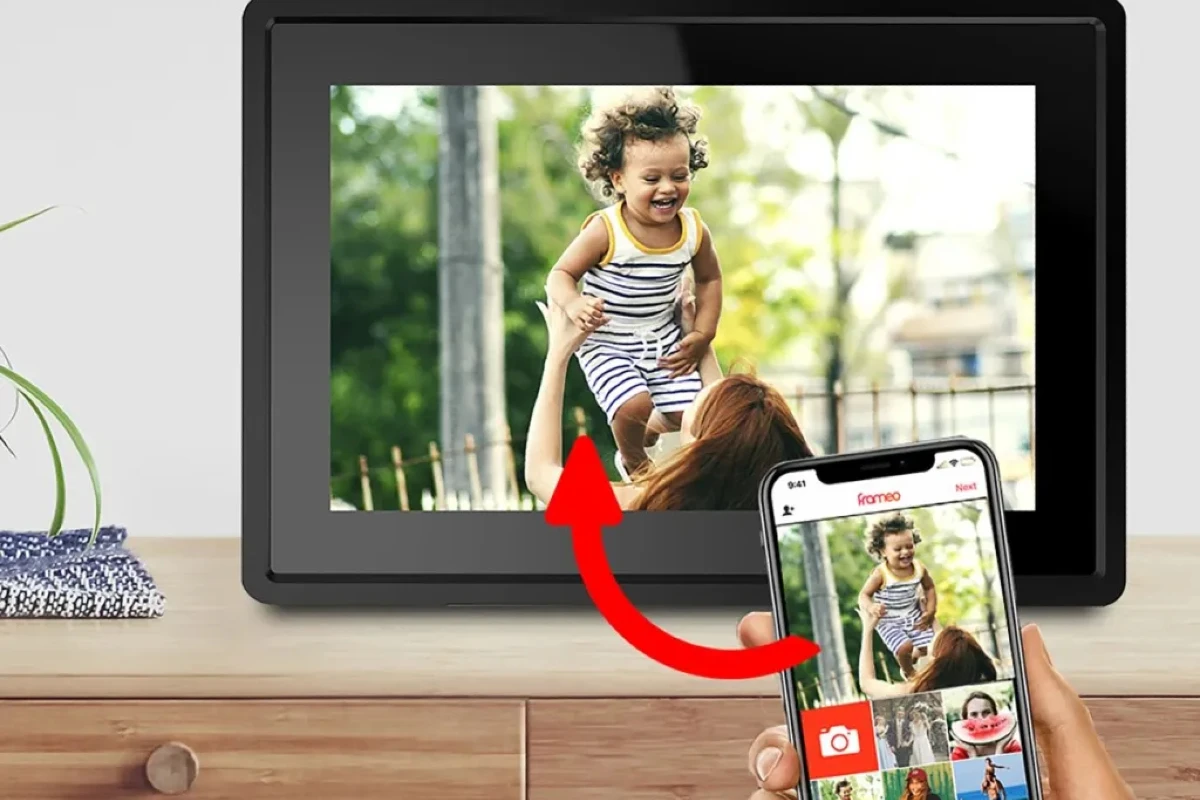 Praktikus és lenyűgöző — egy digitális képkeret sok szempontból jó választás