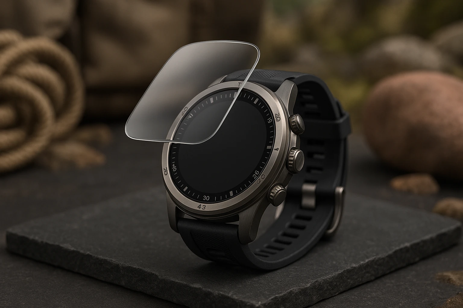 Garmin Fenix 9 43mm és Fenix 9 Pro 43mm üvegfólia: védelem a mindennapokra