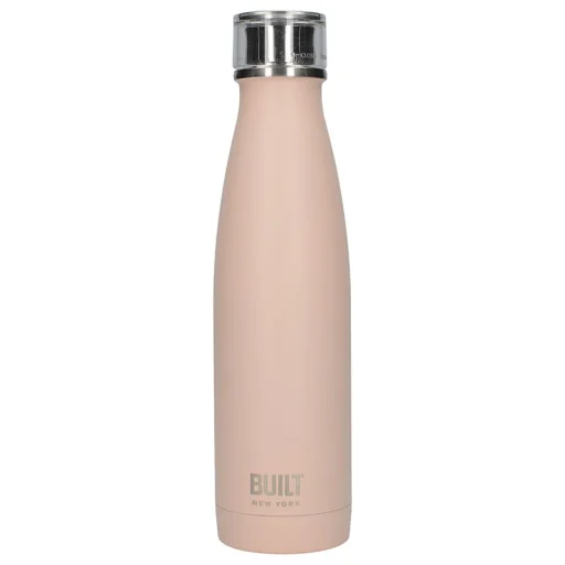 Built Perfect vákum szigetelt vizesüveg, rozsdamentes acél kulacs 500 ml pink - 1