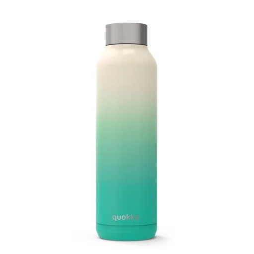 Quokka Solid vákum szigetelt vizesüveg, rozsdamentes acél kulacs 630 ml seehorse - 1