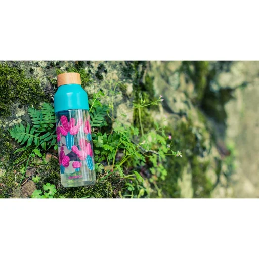 Quokka Ice vizesüveg, kulacs 720 ml geo black, vizes palack - 5