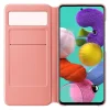 Samsung A51 S View EF-EA515PWEGEU fliptok kártyatartóval és kijelzővel fehér thumbnail