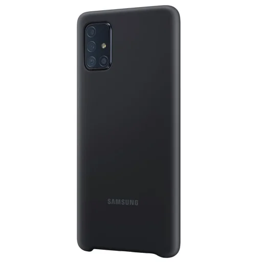 Samsung szilikon EF-PA715TBEGEU tok Samsung A71 fekete - 2