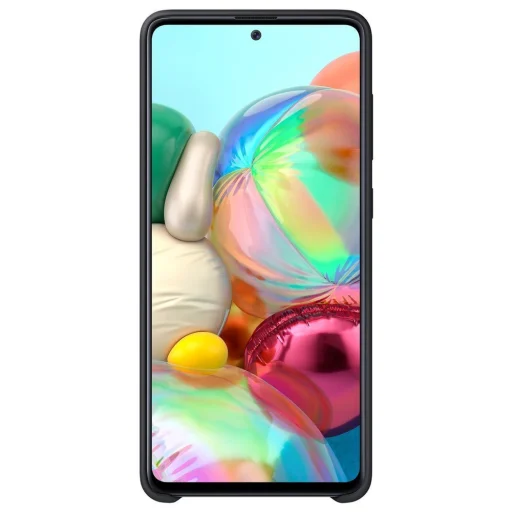 Samsung szilikon EF-PA715TBEGEU tok Samsung A71 fekete - 3
