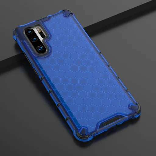Huawei P30 Pro Honeycomb armor TPU tok kék - 6