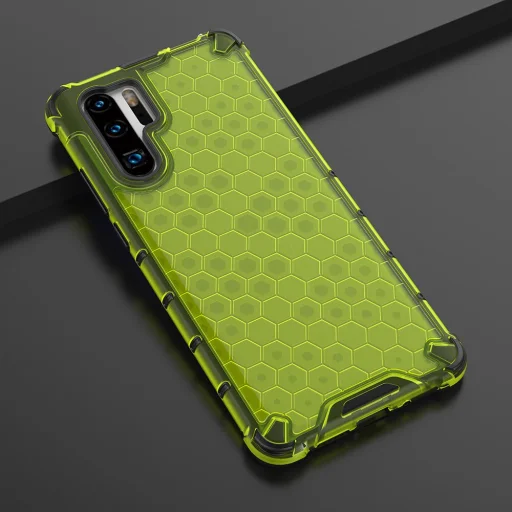 Honeycomb armor TPU tok Huawei P30 Pro zöld - 7