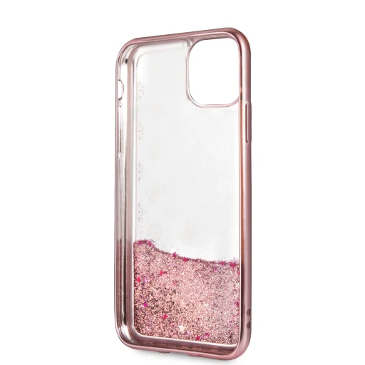 Guess flitteres iPhone 11 tok rose gold  - 7