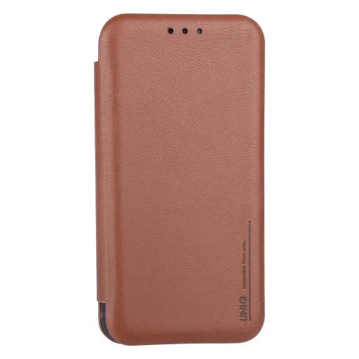 UNIQ iPhone 11 Pro fliptok kártyatartóval barna - 6