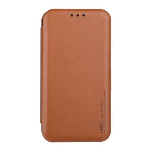 UNIQ iPhone 11 Pro fliptok kártyatartóval világos barna - 6
