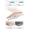 Supcase IBLSN Hardshell tok Macbook Air 13 2018/2019 Frost Clear thumbnail