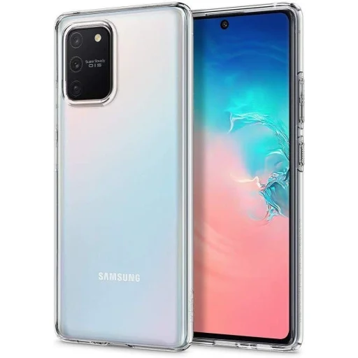 Spigen Liquid Crystal flexibilis TPU gél tok Samsung S10 Lite Crystal Clear (ACS00687) - 1