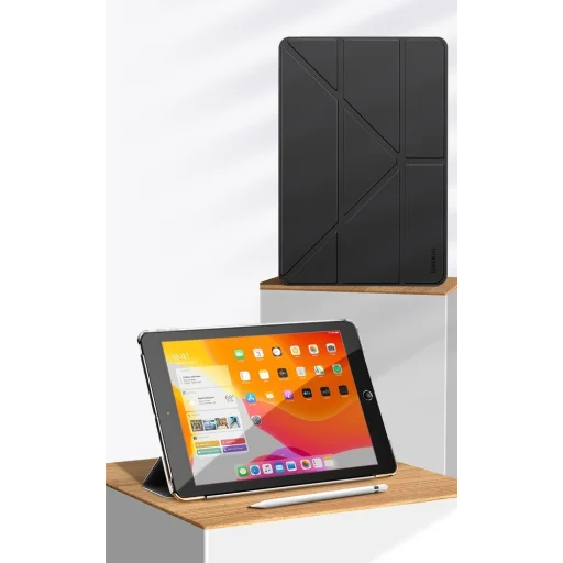 Baseus Jane Y-Type tok iPad 10.2'' 2019/2020/2021 fekete (LTAPIPD-G01) - 18