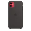 Apple gyári szilikon tok Apple iPhone 11 fekete (MWVU2ZM/A) thumbnail