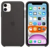 Apple gyári szilikon tok Apple iPhone 11 fekete (MWVU2ZM/A) thumbnail