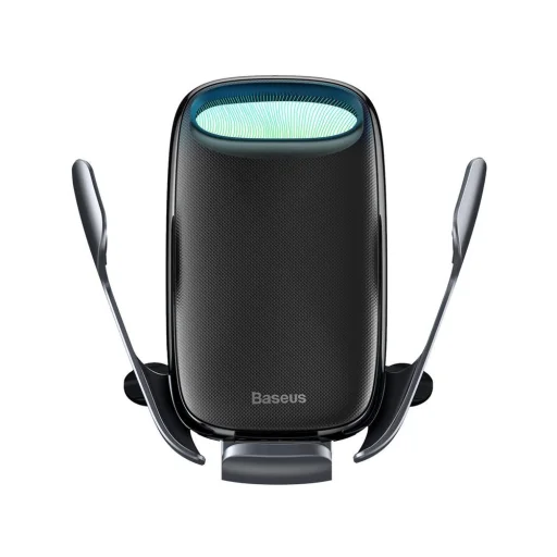 Baseus Milky Way autós 15W vezeték nélküli 15W Qi gyorstöltő automata telefon tartóval fekete (WXHW02-01) - 6