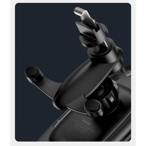 Baseus Milky Way autós 15W vezeték nélküli 15W Qi gyorstöltő automata telefon tartóval fekete (WXHW02-01) - 20