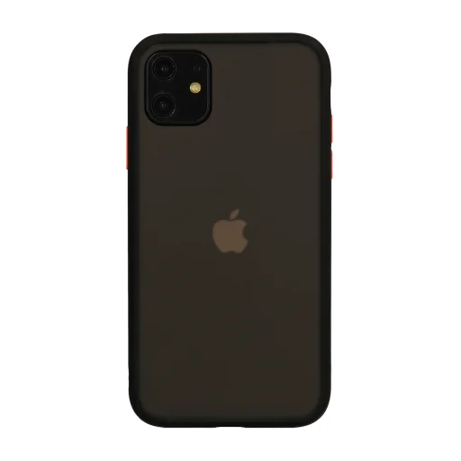 Vennus Button Matt Bumper tok iPhone 11 fekete - 2