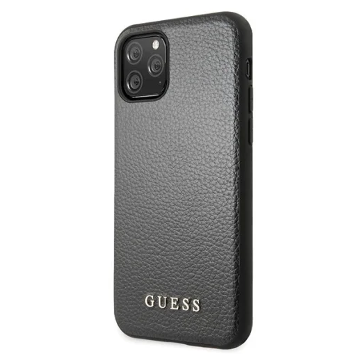 Guess GUHCN58IGLBK Iridescent kemény tok iPhone 11 Pro fekete - 7