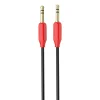 HOCO 3.5 mm Jack Audio kábel 1m piros