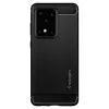 Spigen Rugged armor tok Samsung S20 Ultra matt fekete thumbnail