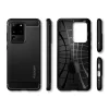 Spigen Rugged armor tok Samsung S20 Ultra matt fekete thumbnail