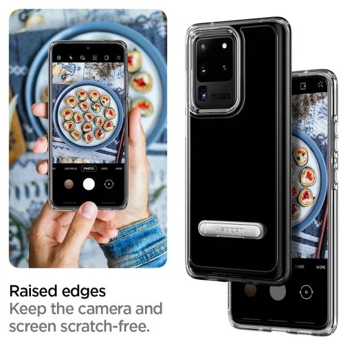 Spigen Ultra Hybrid 'S' tok Samsung S20 Ultra crystal clear - 13