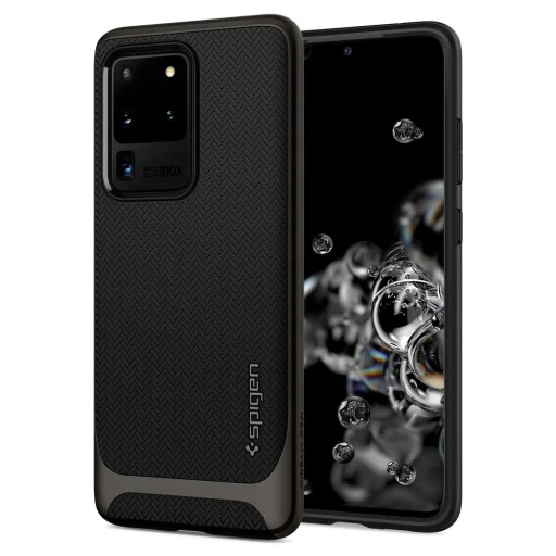 Samsung S20 Ultra Spigen Neo Hybrid tok Gunmetal színben - 1
