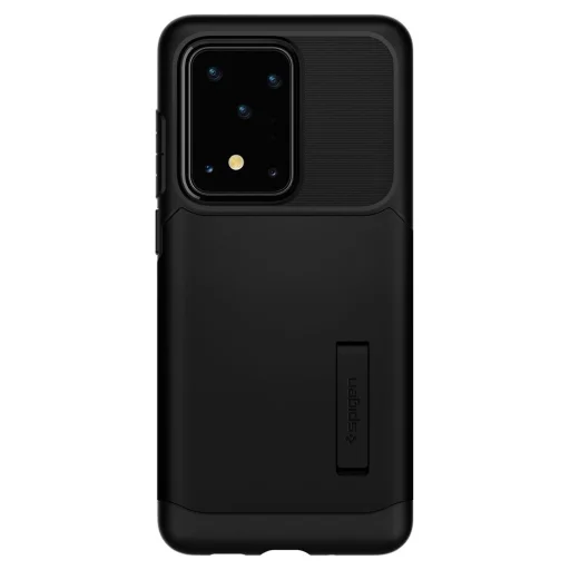 Spigen Slim armor tok Samsung S20 Ultra feteke színben - 2