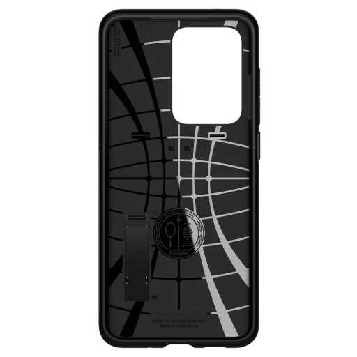 Spigen Slim armor tok Samsung S20 Ultra feteke színben - 3