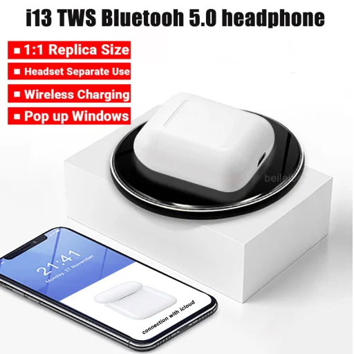 TWS i13 vezeték nélküli bluetooth 5.0 fülhallgató Super Stereo Bass hangzással - 4