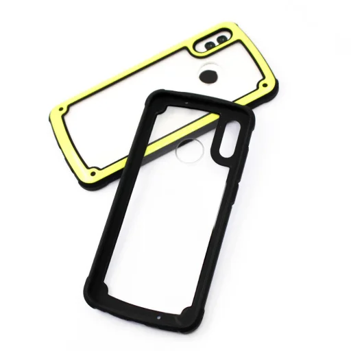 Solid Frame PC tok TPU kerettel Huawei Y7 2019 / Y7 Prime 2019 fekete - 4