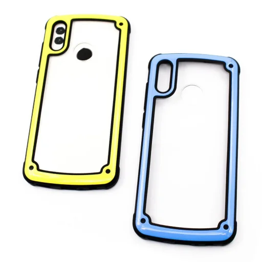 Solid Frame PC tok TPU kerettel Huawei Y7 2019 / Y7 Prime 2019 fekete - 6