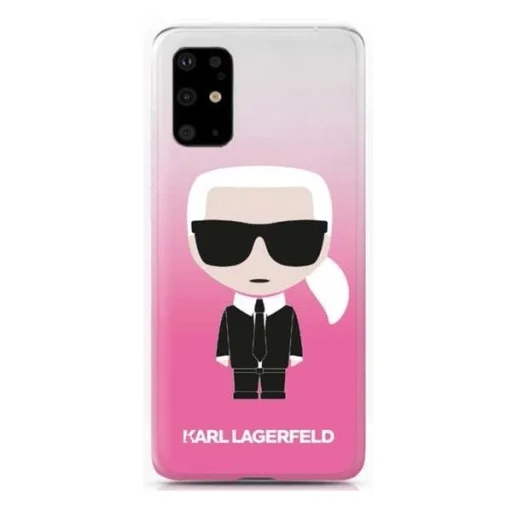 Karl Lagerfeld Ikonik tok Samsung Galaxy S20 rózsaszín (KLHCS62TRDFKPI) - 1