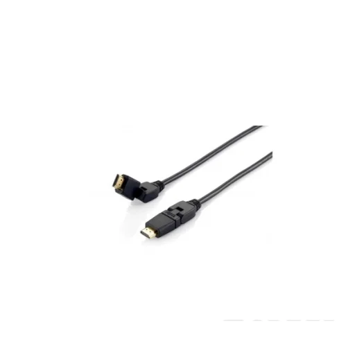 Equip HDMI 2.0 4K/60HZ kábel aranyozott forgatható fejjel 2m - 1