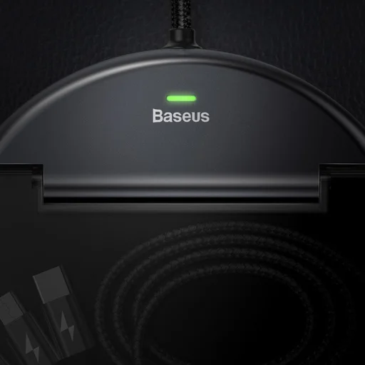Baseus elosztó adapter USB HUB - 2x USB/USB Type-C 3A QC 3.0 + USB kábel 1.2m 3in1 piros - 17