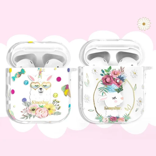 Kingxbar Adorkable AirPods 1/2 tok áttetsző - 11