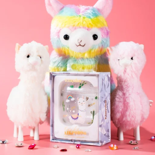 Kingxbar Adorkable AirPods 1/2 tok áttetsző - 4