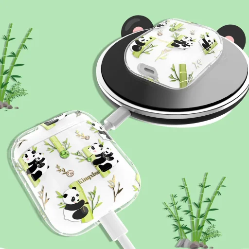 Kingxbar Adorkable AirPods 1/2 tok áttetsző - 8