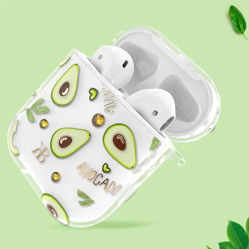 Kingxbar Adorkable AirPods 1/2 tok áttetsző - 7