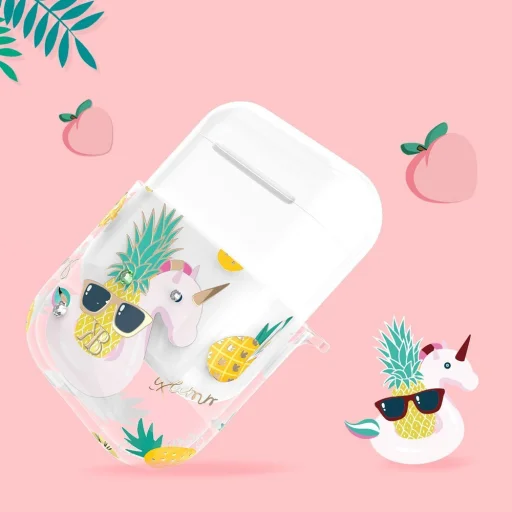 Kingxbar Adorkable AirPods 1/2 tok áttetsző - 10