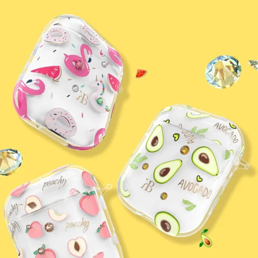 Kingxbar Adorkable AirPods 1/2 tok áttetsző - 12