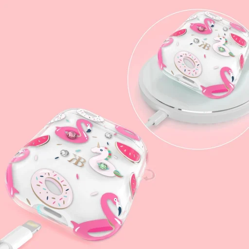 Kingxbar Adorkable AirPods 1/2 tok áttetsző - 13