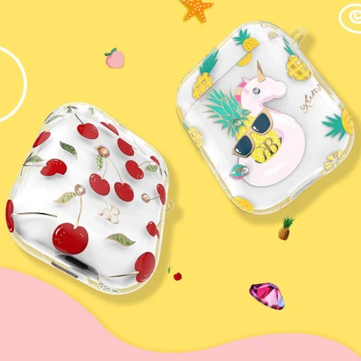 Kingxbar Adorkable AirPods 1/2 tok áttetsző - 14