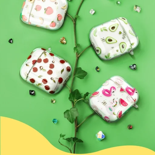 Kingxbar Adorkable AirPods 1/2 tok áttetsző - 15