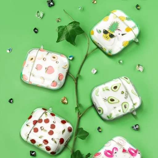 Kingxbar Adorkable AirPods 1/2 tok áttetsző - 17