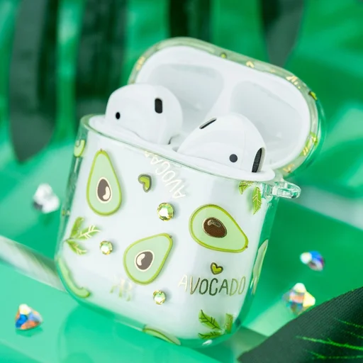 Kingxbar Adorkable AirPods 1/2 tok áttetsző - 6