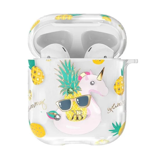 Kingxbar Fruits AirPods 1/2 tok áttetsző - 1