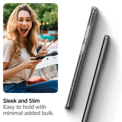 Spigen Liquid Crystal tok Samsung Galaxy S20 Plus csillogó - 4