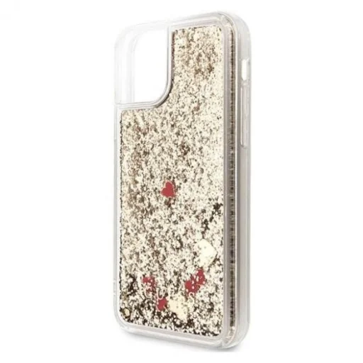 Guess Liquid Glitter iPhone 11 Pro tok arany (GUHCN58GLHREGO) - 4