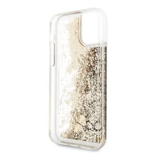 Guess Liquid Glitter iPhone 11 Pro tok arany (GUHCN58GLHREGO) - 5